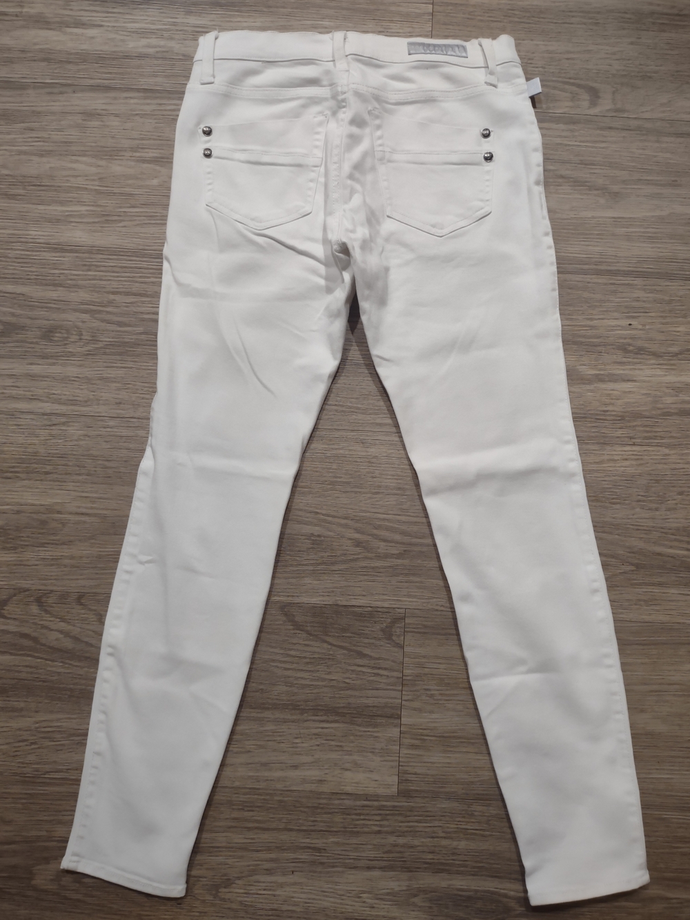Rock & Republic White Straight-Leg Women's Jeans